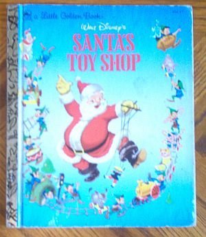 Little Golden Book Vintage Santa's Toy Shop 1950 good condition