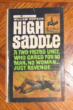 1952 vintage High Saddle by William Hopson Magnum excellent condition
