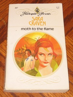 vintage 1979 Harlequin Sara Craven MOTH TO THE FLAME