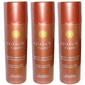 3 Body Drench Sunless Self Tanning Spray Mist 6oz
