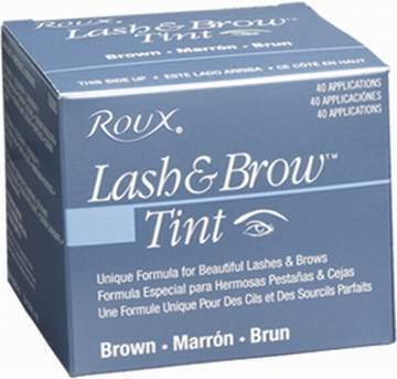 Roux Lash and Brow Tint **40 applications** BROWN