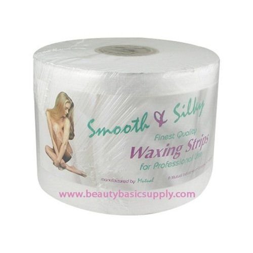 SMOOTH & SILKY Waxing Muslin BLEACHED Roll 40yrdsX3.5"