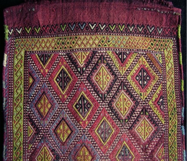Museum Quality S. Antique Konya Obruk Yastik Pillow