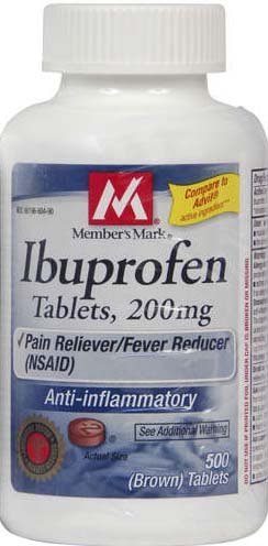 Member's Mark® Ibuprofen Tabs 200mg 500 Tablets