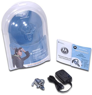 Motorola H700 Bluetooth Headset--Black Color
