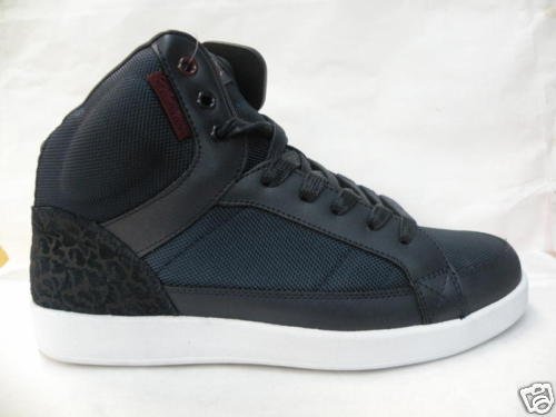 New Men's Cadillac Shoes (Retro Air Jordan) BLACK&BLUE