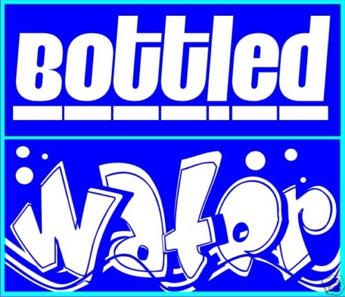 Bottled Water Decal