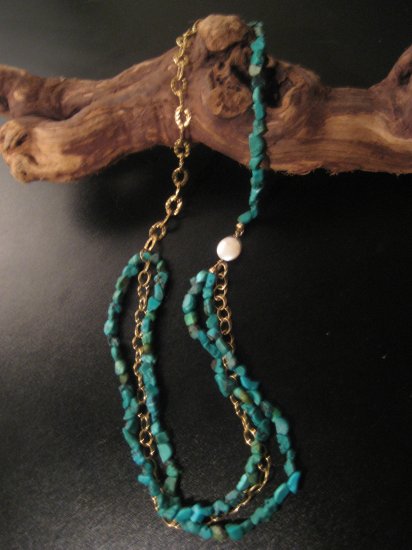 golden turquoise
