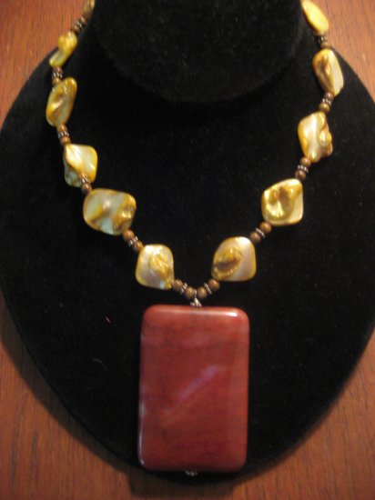 carnelian pendant