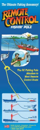 Go Fishing with any Remote Control Boat with The RC Fishing Pole