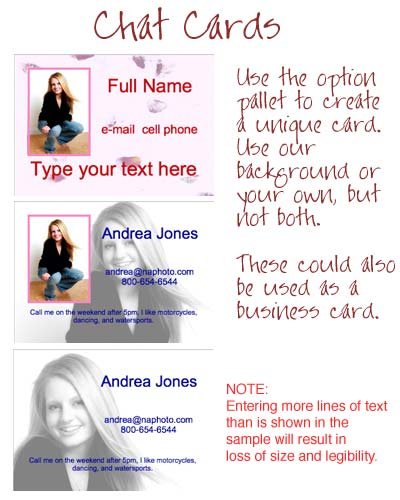 Chat Cards