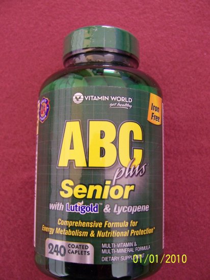 Vitamin World ABC Plus® Senior 240 Caplets