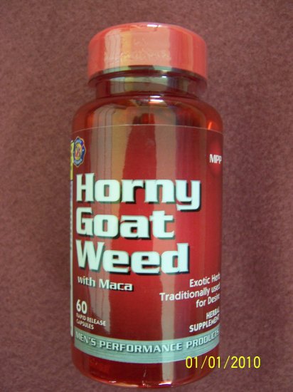 Vitamin World Horny Goat Weed with Maca 60 Capsules