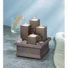 Tealight Pillar Water Fountain