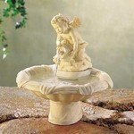 31029 ALABASTRITE CHERUBIUM FOUNTAIN