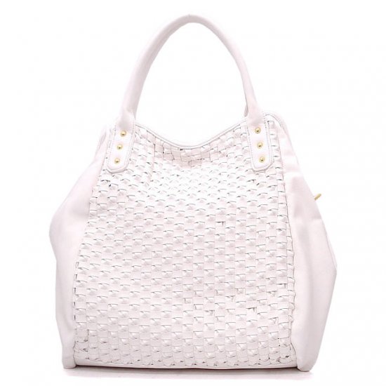 UE Adalyn Hobo Handbag Purse, White