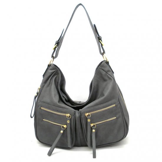 UE Addie Hobo Handbag Purse, Grey