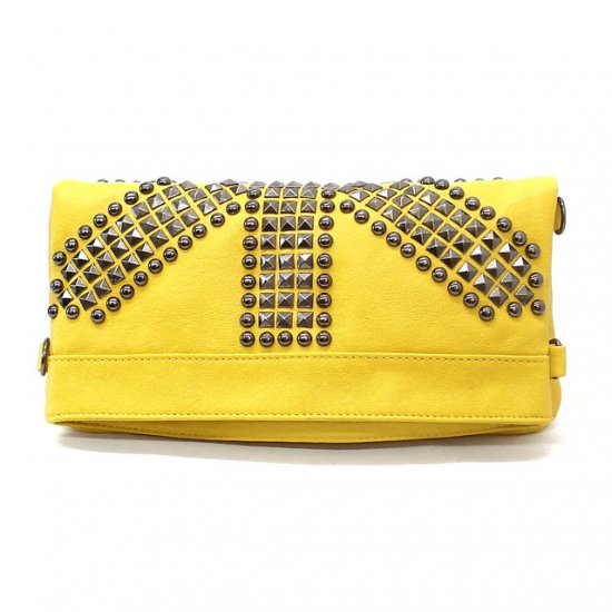 Marvella Clutch Shoulder Handbag, Yellow