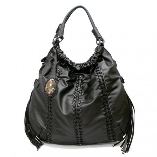 Clarette Hobo Handbag Purse, Black