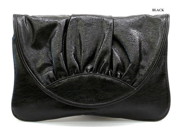 Hugette Clutch Handbag, Black