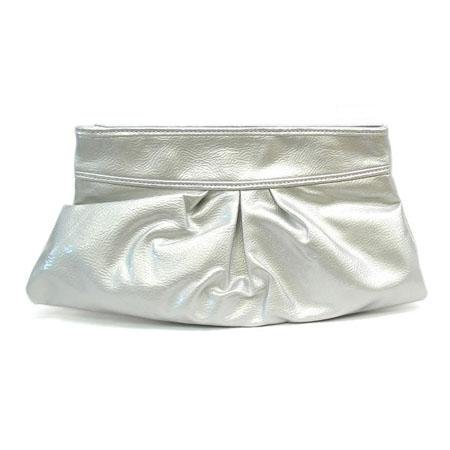 Mathilda Clutch Handbag, Silver