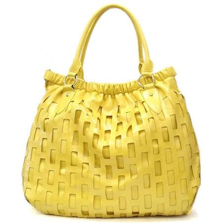 Urban Expressions Mathilde Hobo Handbag Purse, Yellow