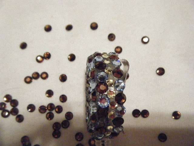 Smoked Topaz and Aquamarine