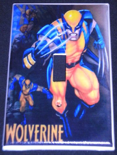 MARVEL WOLVERINE LIGHT SWITCH COVER Look! Cool!