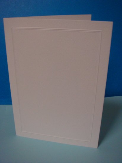 Folded Card to Mount a 4 x 6 CUSTOM PHOTO INVITATIONS ANNOUNCEMENT