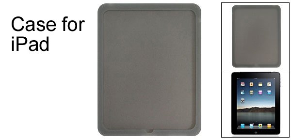Back Cover Case Protector Silione Skin for Apple iPad