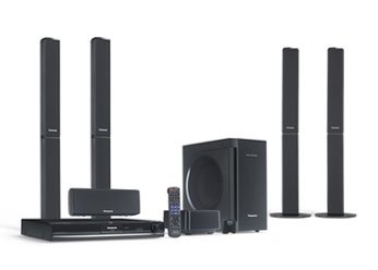 Panasonic SC-PT875 Home Theater With Rear Wireless Spkeaker - 110/220 Volt PAL/NTSC Format