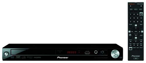 Pioneer DV120K Multi Region DVD Player with USB - Plays Any DVD
