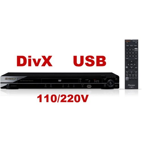 Pioneer DV320K Multiregion Multizone DVD Player - Plays Any DVD