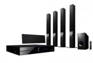 Pioneer HTZ-202DVD Multisystem PAL NTSC Region Code Free DVD Home Theater System 110/220 Volt