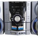 Sharp 5-DVD Mini Component System CD-DV650W 110/220 Volts