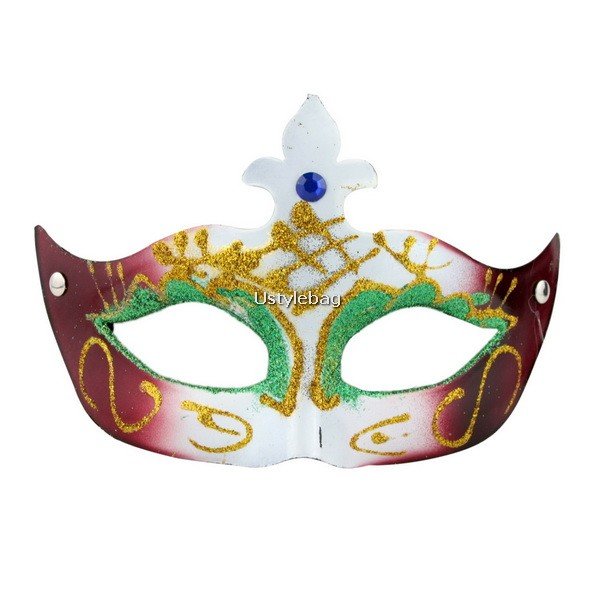 Mardi Gras Mask Eye Costume Decorative Side Masquerade for Halloween