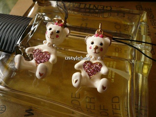 Baby bear phone chain-Eudora & Eunice free shipping
