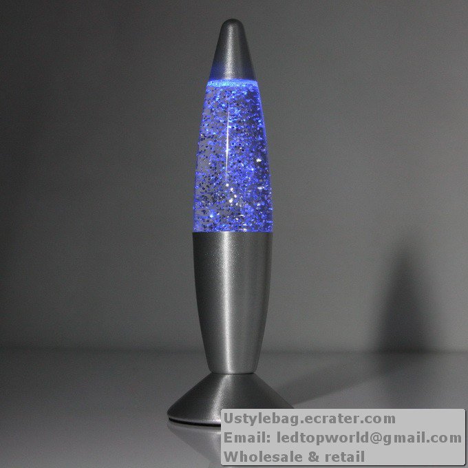 New Mini Color Glitter Lamp Running Home Decoration