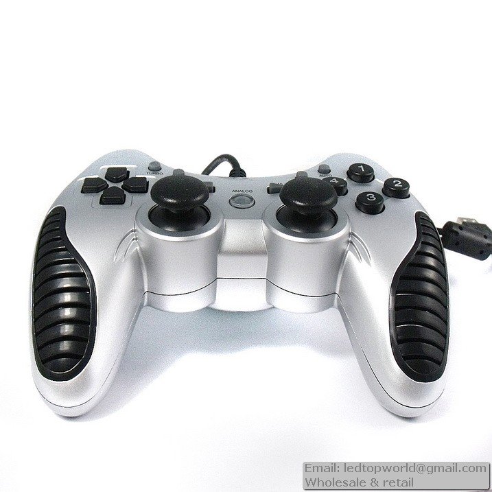 Dual Shock USB PC Controller Game pad Joypad Joystick