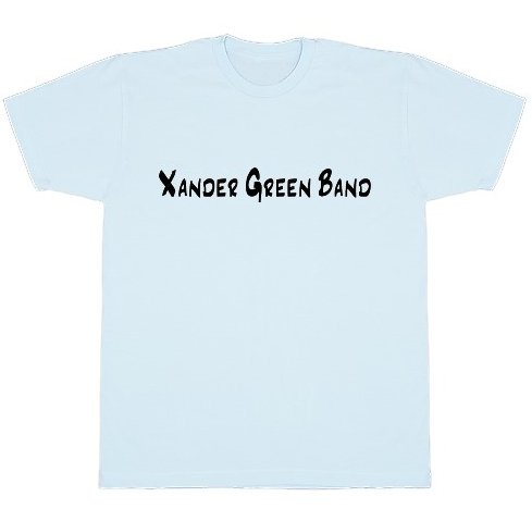 Light Blue Basic American Apparel T-Shirt