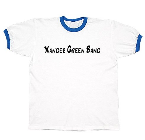 White/Royal Ringer T-Shirt