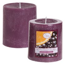 Luminessence Black Currant & Citrus Pillar Candles, 2â
"