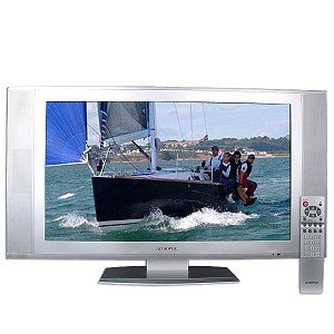 32" Audiovox FPE3205 Widescreen HDTV-Ready LCD TV (Silver) - NEW