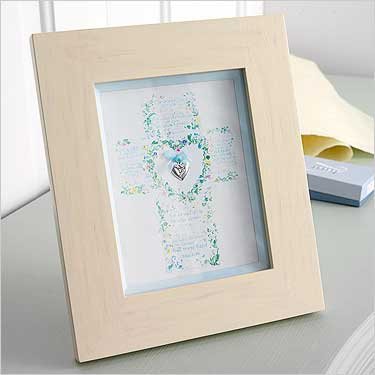 Moments of Faith Inspirational Cross Frame John 3:16