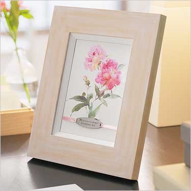 "Mom's Love Is Always Blooming" Framed Sentiment