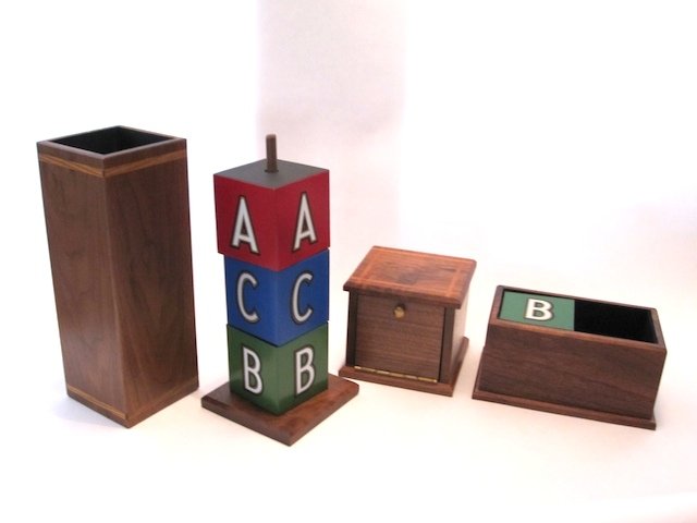 Mel Babcock ABC Blocks with Flap Box
