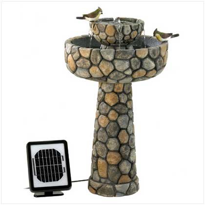Wishing Well Solar Water Fountain Retail Price $259.95