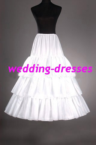 Wedding Dress Accessories-3Layers Underskirt/ Petticoat (PT016)