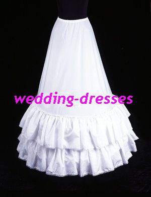 Wedding Dress Accessories-2Layers Underskirt/ Petticoat (PT017)