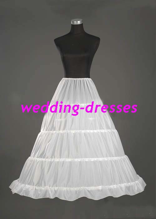 Wedding Dress Accessories-1Layer Underskirt/ Petticoat (PT018)